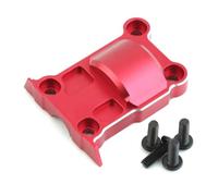 MGHGFYTAS Accessori Auto RC Compatibile con Traxxas 1/5 per X-Maxx 1/6 per XRT RC Monster Truck Parti di Aggiornamento Accessori Coperchio Ingranaggio Posteriore in Metallo 7780(Red)
