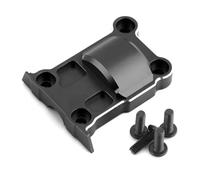 MGHGFYTAS Accessori Auto RC Compatibile con Traxxas 1/5 per X-Maxx 1/6 per XRT RC Monster Truck Parti di Aggiornamento Accessori Coperchio Ingranaggio Posteriore in Metallo 7780(Black)