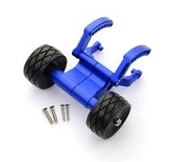 MGHGFYTAS Accessori Auto RC Compatibile con Traxxas per E-Revo 2.0 56087 1/10 Monster Truck RC Auto Aggiornamento Parti di Modifica Accessori Metallo Wheelie Bar(Blue)