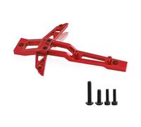 MGHGFYTAS Accessori Auto RC Compatibile con TRAXXAS per MAXX per Slash per MAXX 1/10 1/8 RC Car Upgrade Parts Accessori Frontale in Metallo per Rinforzo Telaio 8921(Red)