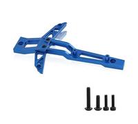 MGHGFYTAS Accessori Auto RC Compatibile con TRAXXAS per MAXX per Slash per MAXX 1/8 1/10 RC Car Upgrade Parts Accessori Frontale in Metallo per Rinforzo Telaio 8921(Blue)
