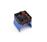 MGHGFYTAS Accessori Auto RC Compatibile con Traxxas per Summit per Arrma per Kraton per Talion 1/8 1/10 RC Ricambi Auto Accessori 42mm Ventola di Raffreddamento del Motore Dissipatore di Calore(Blue)