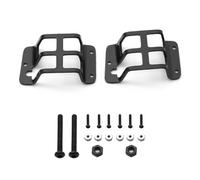 MGHGFYTAS Accessori Auto RC Compatibile con Traxxas per TRX4 per TRX6 1/10 RC Ricambi Auto Accessori Anteriore E Posteriore in Metallo Paralume Lampada Protezioni Coperchio di Protezione(A)