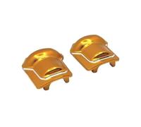 MGHGFYTAS Accessori Auto RC Compatibile con TRAXXAS per TRX4 per TRX6 HB R1001 R1002 R1003 1/10 RC Crawler Car Parti di Aggiornamento Assale Anteriore E Posteriore Coperture Posteriori(Yellow)