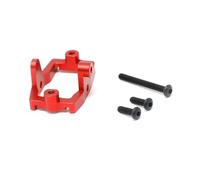 MGHGFYTAS Accessori Auto RC Compatibile con Traxxas per TRX4M 1/18 RC Crawler Car Upgrade Modifica Parti Accessori Supporto Servo in Metallo 9739(Red)