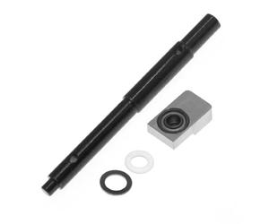 MGHGFYTAS Accessori Auto RC Compatibile con Traxxas per X-Maxx per XRT 1/5 1/6 RC Auto Parti di Aggiornamento in Acciaio Trasmissione Albero di Ingresso Principale Albero Dell'ingranaggio