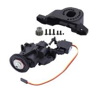 MGHGFYTAS Accessori Auto RC Compatibile con TRX4 per TRX6 per TRAXXAS 1/10 RC Car Parts Doppio per velocità Media Onda Scatola per Alto Basso Assemblaggio Cambio Servo Ingranaggio in Metallo