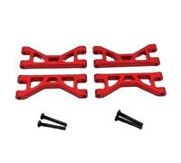 MGHGFYTAS Accessori Auto RC Compatibile con UDIRC M16 1/16 RC Aggiornamento Auto Modifica Parti di Accessori Kit Braccio Oscillante Anteriore E Posteriore per l'Alto(Red)