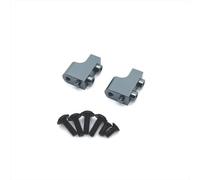 MGHGFYTAS Accessori Auto RC Compatibile con WLtoys 1/12 12428 12423 12427 12429 RC Auto Aggiornamento Parti di Modifica Accessori in Metallo Servo Fisso per Il Sedile(Gray)
