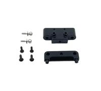 MGHGFYTAS Accessori Auto RC Compatibile con WLtoys 244016 per Losi 1/24 Micro-B RC Auto Aggiornamento Parti di Modifica Accessori Codice Avambraccio in Metallo(Black)