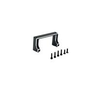 MGHGFYTAS Accessori Auto RC Compatibile con Wltoys 244016 per LOSI 1/24 RC Car Upgrade Modifica Accessori di Ricambio Parti Supporto Servo in Metallo(Black)