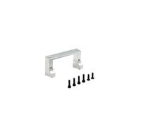 MGHGFYTAS Accessori Auto RC Compatibile con Wltoys 244016 per LOSI 1/24 RC Car Upgrade Modifica Accessori di Ricambio Parti Supporto Servo in Metallo(Silver)