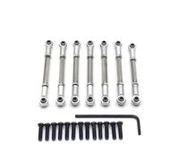 MGHGFYTAS Accessori Auto RC Compatibile con WLtoys A949 A959 A969 A979 K929 RC Auto Aggiornamento Parti di Modifica Accessori in Metallo Refit Piastra del Secondo Piano(Silver)