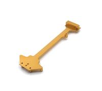 MGHGFYTAS Accessori Auto RC Compatibile con WLtoys A949 A959 A969 A979 K929 RC Auto Aggiornamento Parti di Ricambio Accessori Piastra in Metallo del Secondo Piano(Yellow)