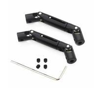 MGHGFYTAS Accessori Auto RC Compatibile con WPL C14 C24 per MN D99 D99S MN90 per MN98 per MN99S 1/12 RC Auto Parti di Aggiornamento Accessori Ammortizzatore in Metallo Serranda(Black)