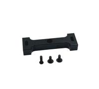MGHGFYTAS Accessori Auto RC Compatibile con WPL C34 C44 FJ45 1/16 RC Auto Aggiornamento Modifica Parti di Ricambio Accessori Trave Metallica Traversa(Black)