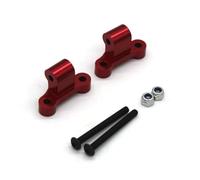 MGHGFYTAS Accessori Auto RC Compatibile con Yikong YK4082 YK4083 V3 1/8 RC Auto Aggiornamento Parti di Modificazione Accessori Anteriore Posteriore Superiore Tirante Fisso per Il Sedile(Red)