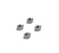 MGHGFYTAS Accessori Auto RC Compatibile con Zero-Z per Mini-Z MR-03 RC Accessori per Parti di Ricambio per Aggiornamento Auto Mozzo Ruota Convertitore in Metallo(Gray)