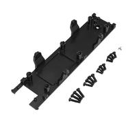 MGHGFYTAS Accessori Auto RC Compatible with JJRC C8823 1/18 6WD RC off-Road for Climbing Crawler Upgrade Parts Accessories Metal Tail Beam Rear Compartment(Black)