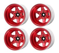 MGHGFYTAS Accessori Auto RC per TRX4 per SCX10 1/10 Rc 1.9" Mozzo per Cerchione Beadlock Deep Dish