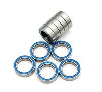 MGHGFYTAS Accessori per Auto RC Compatibile con 6700RS 6700 RS 6700-2RS Parti Upgrade Auto Camion RC 10PCS 10x15x4mm ABEC-3 Cuscinetti A Sfera Sigillati Blu