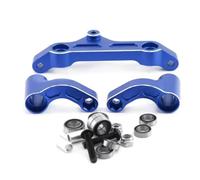 MGHGFYTAS Accessori per Auto RC Compatibile con Arrma per KRATON per Outcast 8S 1/5 RC Car Upgrade Modifica Parti Accessori Gruppo Sterzo in Metallo(Blue)