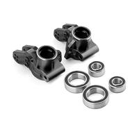 MGHGFYTAS Accessori per Auto RC Compatibile con Arrma per KRATON per Outcast per BLX 6S V5 1/8 RC Auto Aggiornamenti Parti Accessori di Ricambio Mozzo Posteriore Portante Sterzo(Black)