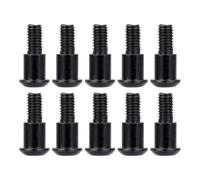 MGHGFYTAS Accessori per Auto RC Compatibile con Axial per SCX10 per Capra F9 1/10 Ricambi per Auto RC 10 Viti A Spalla Testa Bottone Esagonale(Black)
