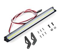 MGHGFYTAS Accessori per Auto RC Compatibile con Axial per SCX10 per Wrangler per SCX10 III per TRX4 1/10 RC Crawler Auto Parti di Aggiornamento Lampada sul Tetto 36 Barra Luminosa