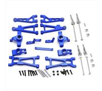 MGHGFYTAS Accessori per Auto RC Compatibile con HAIBOXING per HBX 16889 16889A 16890 SG1601 SG1602 1/16 RC Auto Aggiornamenti Parti Albero di Trasmissione in Metallo Braccio di Sospensione Set