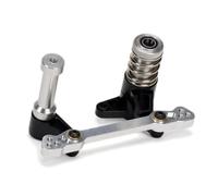 MGHGFYTAS Accessori per Auto RC Compatibile con HPI per Savage per Flux HP XL X 4.6 5.9 21 25 SS 4.1 3.5 1/8 RC Auto Parti Upgrade 85058 Assieme Protezione Sterzo Alluminio(Black)