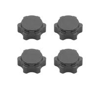 MGHGFYTAS Accessori per Auto RC Compatibile con HSP per Axial per HPI per Himoto 1/8 RC per Hobby Car per Buggy Truck Parti Hop-up Mozzo Ruota da 17 Mm Dado Esagonale Fine Copertura Antipolvere(Gray)