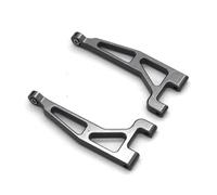 MGHGFYTAS Accessori per Auto RC Compatibile con Hyper Go per MJX 16207 H16PL 1/16 RC Auto Aggiornamento Accessori Parti Posteriori in Metallo Parti Superiori per Braccio Oscillante(Gray)