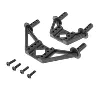 MGHGFYTAS Accessori per Auto RC Compatibile con JLB per Racing 21101 J3 per Speed 1/10 RC Accessori per Ricambi Auto Colonna di Supporto Carrozzeria Anteriore E Posteriore EB1001