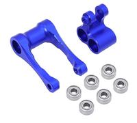 MGHGFYTAS Accessori per Auto RC Compatibile con LOSI per Promoto per MX 1/4 RC con Cuscinetti Allargati Servosterzo Supporto Ammortizzatore Posteriore Tirante di Supporto(Blue)