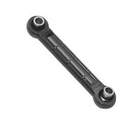 MGHGFYTAS Accessori per Auto RC Compatibile con MJX per Hyper Go 14209 14210 H14BM 1/14 RC Car Upgrade Parts CNC in Lega di Alluminio Biella Sterzo Link 14434B(Black)