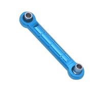 MGHGFYTAS Accessori per Auto RC Compatibile con MJX per Hyper Go 14209 14210 H14BM 1/14 RC Car Upgrade Parts CNC in Lega di Alluminio Biella Sterzo Link 14434B(Blue)