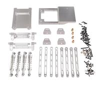 MGHGFYTAS Accessori per Auto RC Compatibile con MN per MN168 per MN78 1/12 RC Parti di Automobili Parti di Aggiornamento in Metallo Accessori Asta Ammortizzatore Vulnerabilità Kit(White)