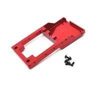 MGHGFYTAS Accessori per Auto RC Compatibile con MN per MN78 1/12 RC Car Upgrade Parts Accessori Supporto per Staffa di Montaggio Fissa per Servosterzo in Metallo(Red)
