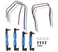 MGHGFYTAS Accessori per Auto RC Compatibile con Traxxas 4X4 per Slash per Stampede per Rustler per Rally RC Car Upgrade Parts Kit Barra Stabilizzatrice Anteriore E Posteriore SLF311