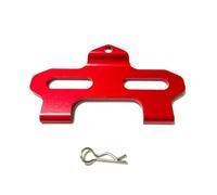 MGHGFYTAS Accessori per Auto RC Compatibile con Traxxas per LaTrax per Teton 1/18 RC Auto Parti di Aggiornamento Accessori di Ricambio Piastra Batteria in Metallo