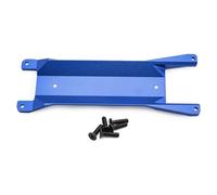 MGHGFYTAS Accessori per Auto RC Compatibile con Traxxas per Mini per Maxx Auto Radiocomandate Parti Aggiornamento Lega Alluminio per Piastre Scocca Protezione(Blue)