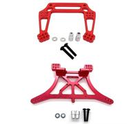 MGHGFYTAS Accessori per Auto RC Compatibile con Traxxas per Slash 2WD per Rustler per VXL 3638 3639 1/10 RC Cars Parti di Aggiornamento Supporto per Torre Ammortizzatore Anteriore E Posteriore(Red)