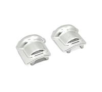 MGHGFYTAS Accessori per Auto RC Compatibile con TRAXXAS per TRX4 per HUANGBO R1001 R1002 R1003 1/10 RC Car Upgrade Parts Accessori Kit di Copertura Posteriore Dell'asse Anteriore E Posteriore(Silver)