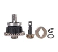 MGHGFYTAS Accessori per Auto RC Compatibile con Traxxas per Trx4 per Trx6 1/10 RC Crawler Differenziale Anteriore Posteriore Pignone Ingranaggio Assemblaggio Parti di Aggiornamento