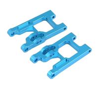 MGHGFYTAS Accessori per Auto RC Compatibile con Wltoys 12428 FY03 RC Car Upgrade Acc Bracci di Sospensione Anteriori, 2 Pezzi Bracci di Sospensione Anteriori in Lega di Alluminio con Viti(Blue)