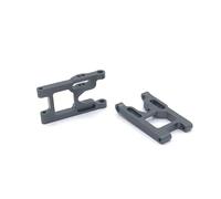 MGHGFYTAS Accessori per Auto RC Compatibile con Wltoys 12428 FY03 RC Car Upgrade Acc Bracci di Sospensione Anteriori, 2 Pezzi Bracci di Sospensione Anteriori in Lega di Alluminio con Viti(White)