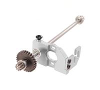 MGHGFYTAS Accessori per Auto RC Compatibile con WLtoys K969 K989 K999 Auto Radiocomandata Upgrade Parti Metallo Ingranaggio Albero Centrale Sedile Motore 284131 284161 284010(Silver)