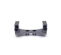 MGHGFYTAS Accessori per Auto RC Compatibile con WPL C14 C24 B14 per MN per MN98 per MN99S RC Accessori per Parti di Aggiornamento Auto Supporto per Supporto Servo in Metallo per ASSE Anteriore(Gray)