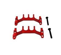 MGHGFYTAS Accessori per Auto RC Compatibile con WPL C44 C34 FJ45 1/16 RC Auto Parti Upgrade Supporti per Testine Barra Stabilizzatrice Assi Anteriore E Posteriore in Alluminio(Red)